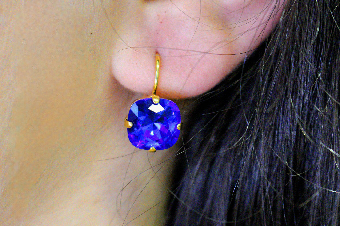 Boucles d'oreilles Privilège en Swarovski