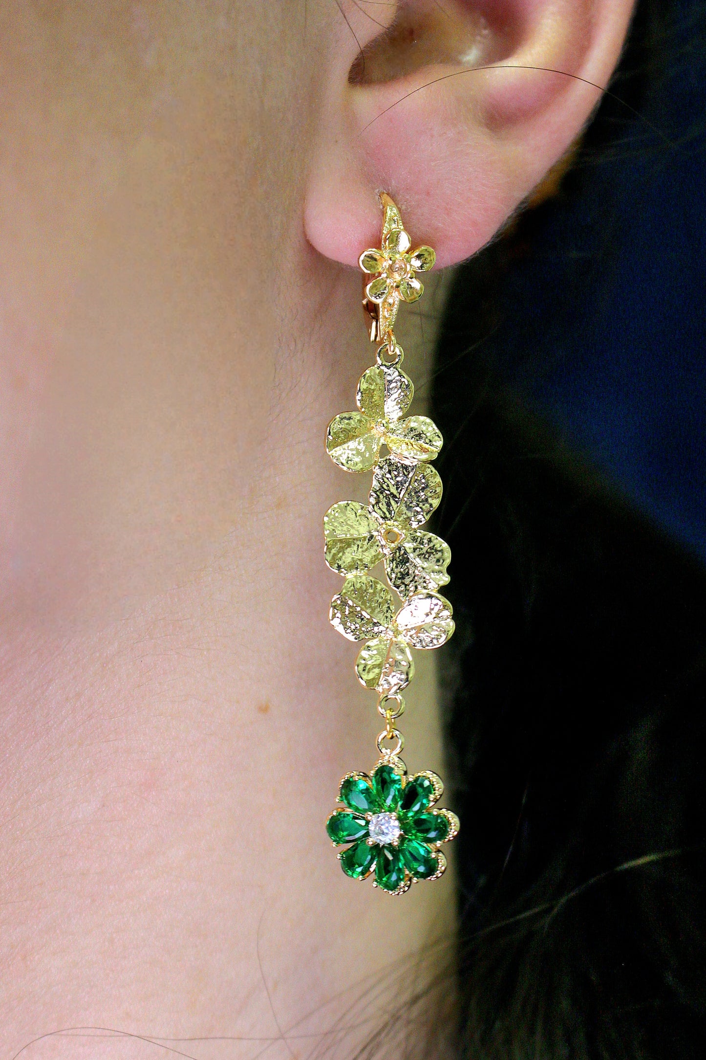 Boucles d'oreilles Fleurir