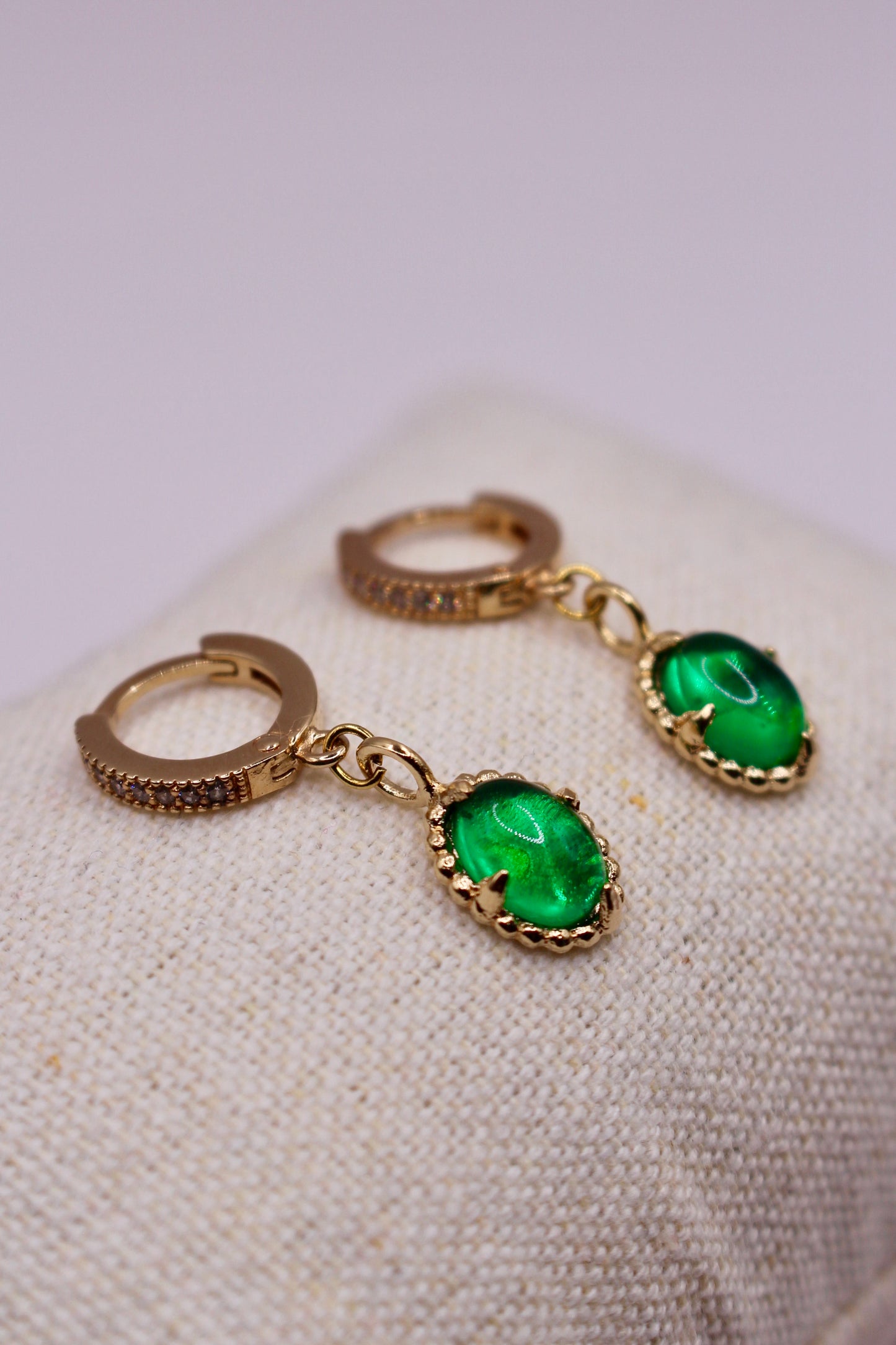 Boucles d’oreilles « Or & Jardin » Plaqué Or