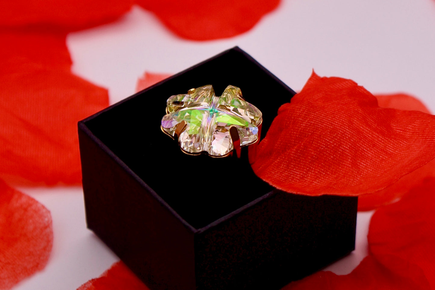 Bague « Tréfléa » Swarovski