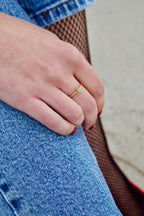 Bague « Essence » Émeraude