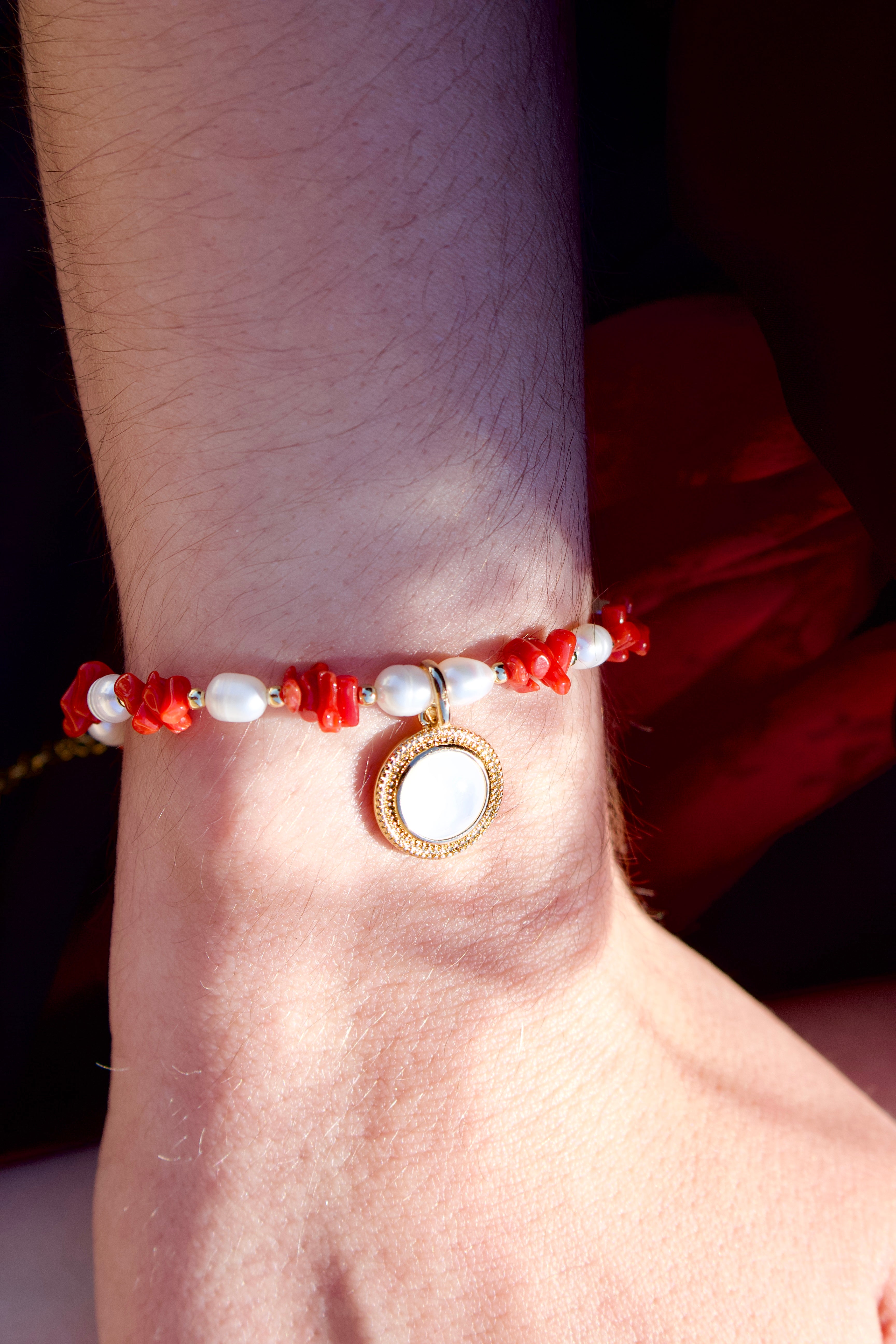 Bracelet « Solenzara » Corail de Bonifacio