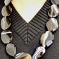 Collier Bouclier en Agate