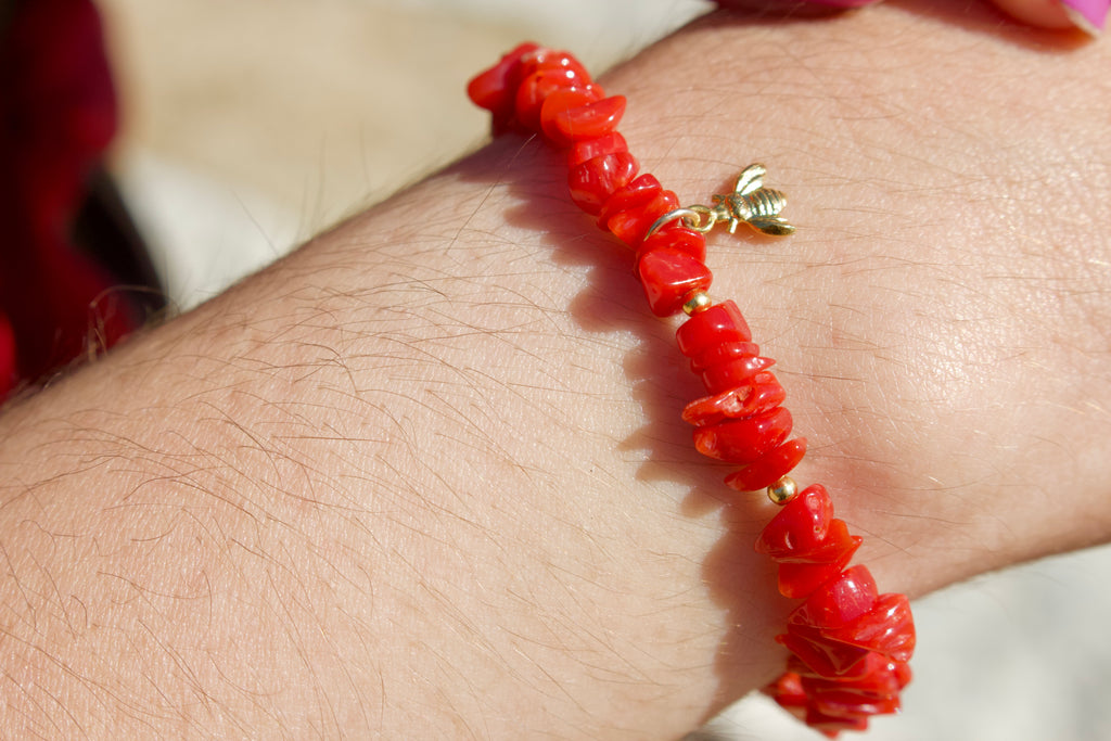 Bracelet « Ajaccio » Corail de Bonifacio