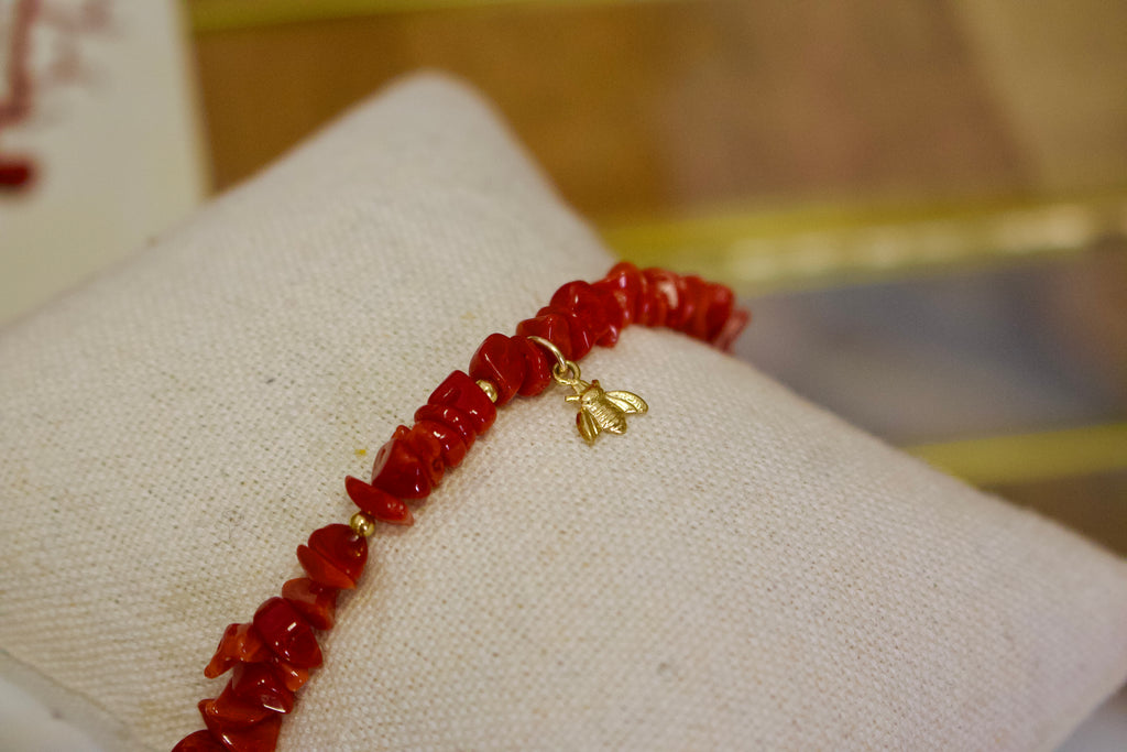 Bracelet « Ajaccio » Corail de Bonifacio