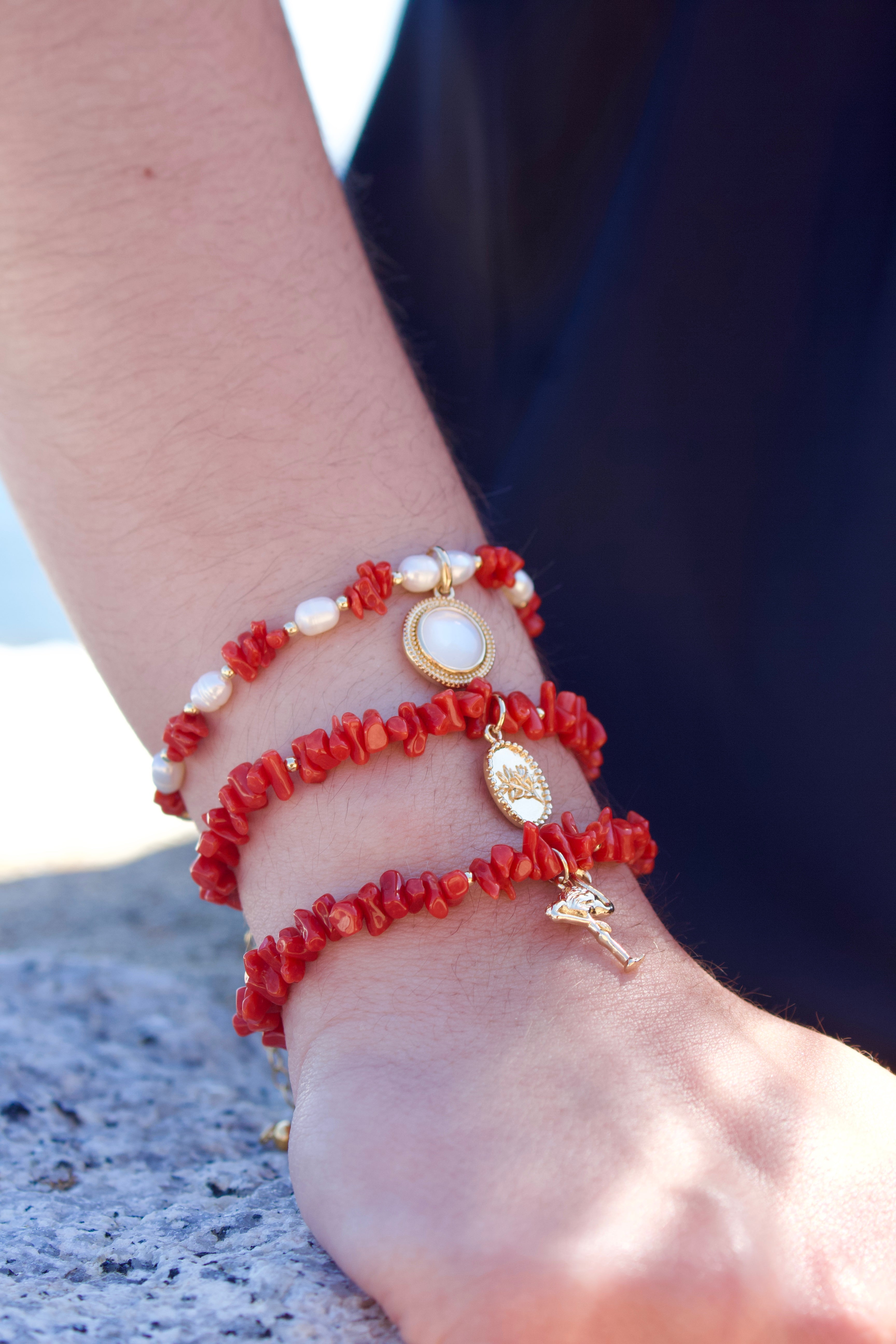 Bracelet « Biguglia » Corail de Bonifacio