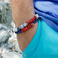 Bracelet « Urbain » Homme en Corail Corse
