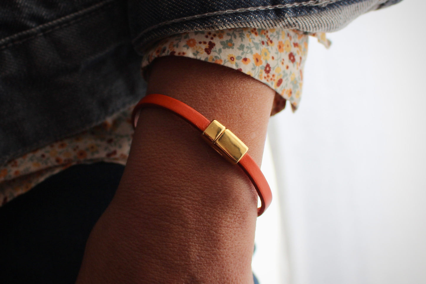 Bracelet Oriole en Cuir