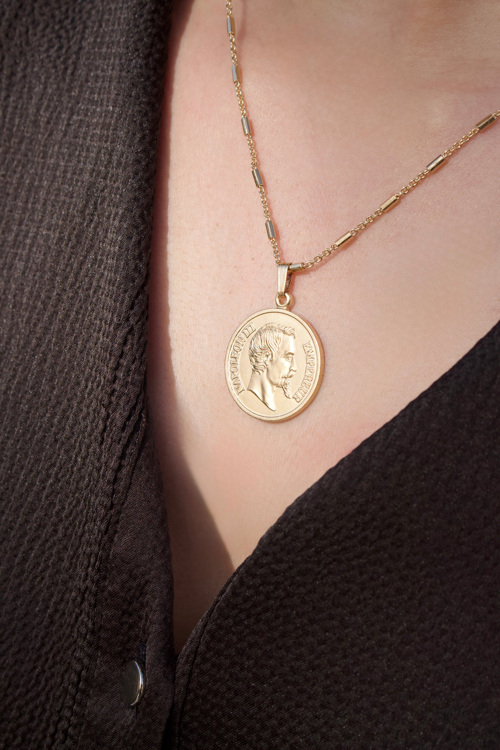 Collier « Napoléon » Plaqué or