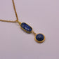 Collier Reine laspis-lazuli