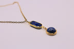 Collier Reine laspis-lazuli