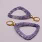 Boucles d'oreilles Lilas