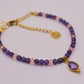 Bracelet Scintillant en Améthyste