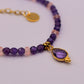 Bracelet Scintillant en Améthyste