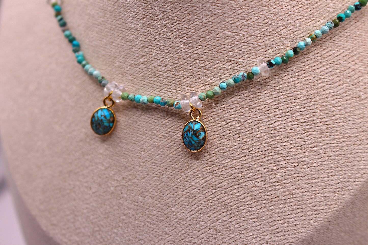 Collier Victorieux en Turquoise