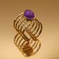 Bague Égérie en Amethyste