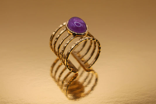 Bague Égérie en Amethyste