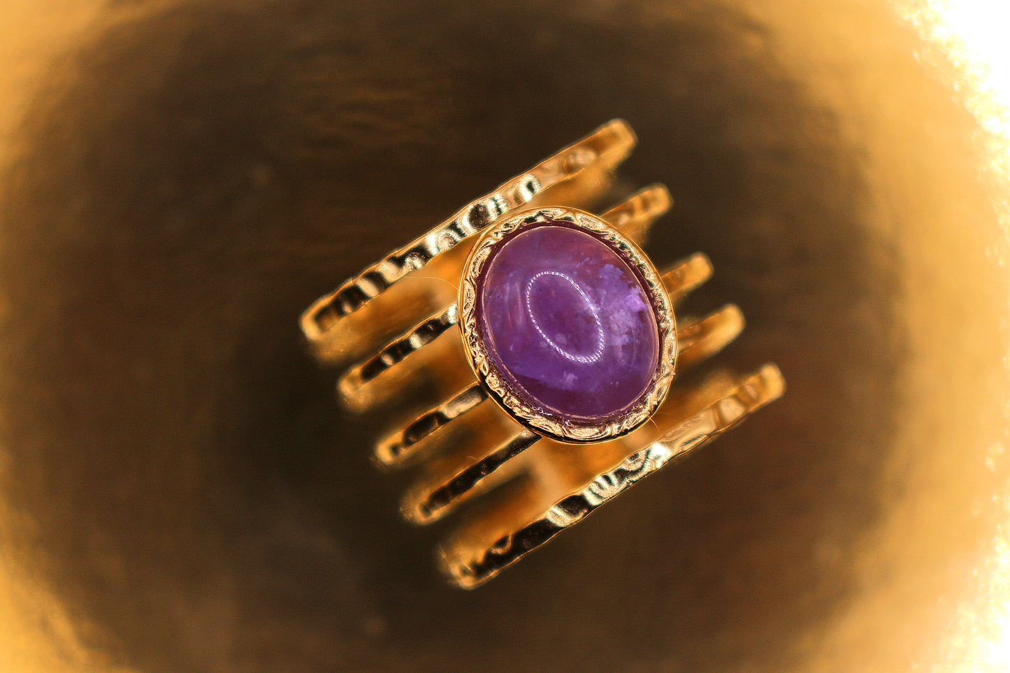 Bague Égérie en Amethyste