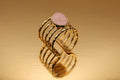 Bague Égérie en Quartz rose