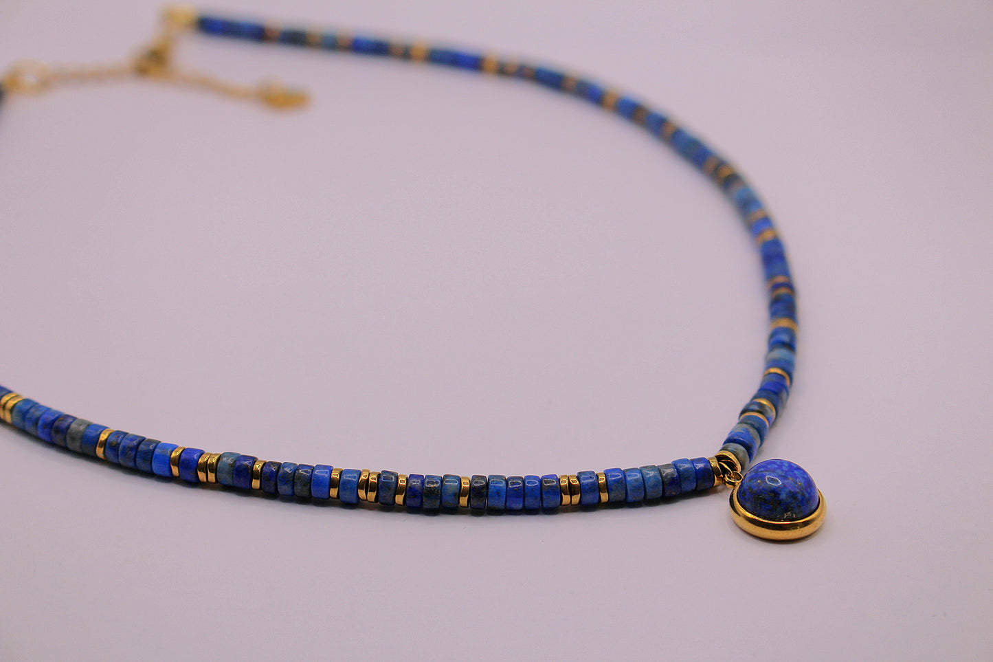 Collier Éthnique en Lapis-lazuli