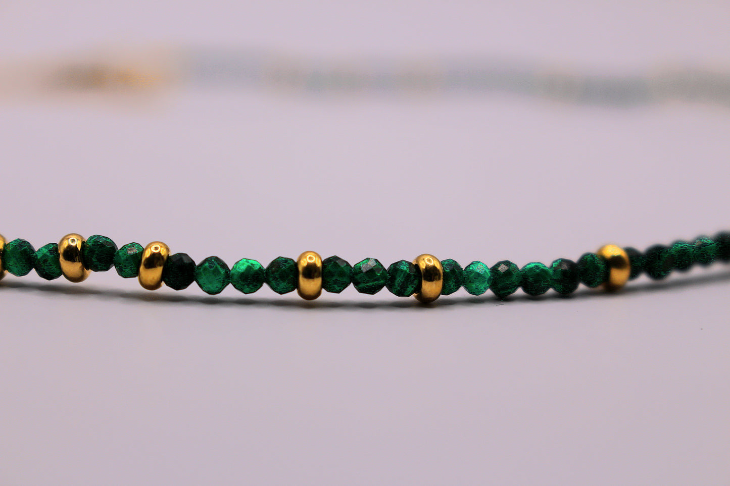 Collier Harmonie en Malachite