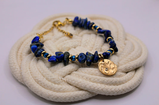 Bracelet Nuit en Lapis-lazuli