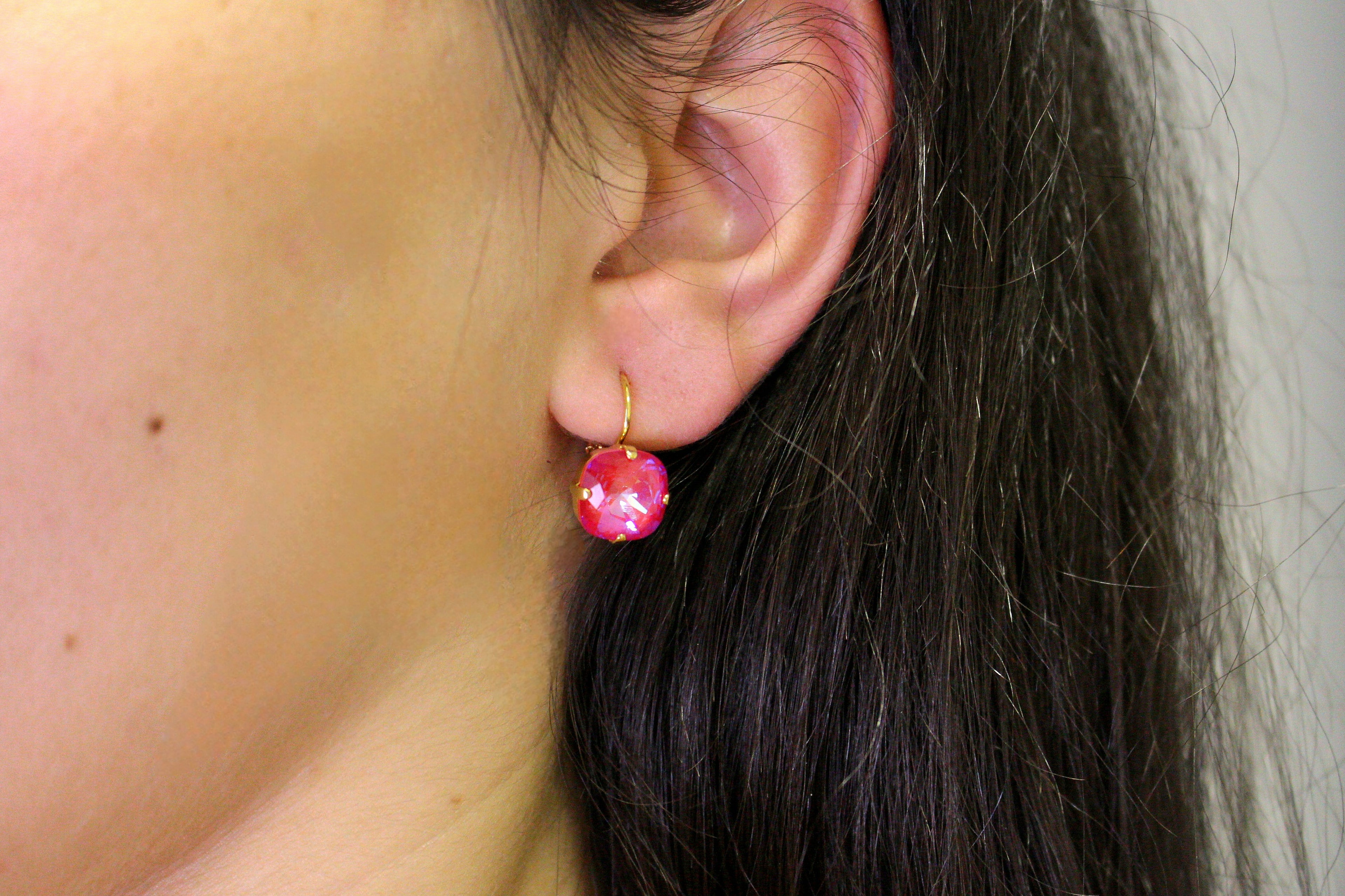 Boucles d'oreilles Privilège en Swarovski