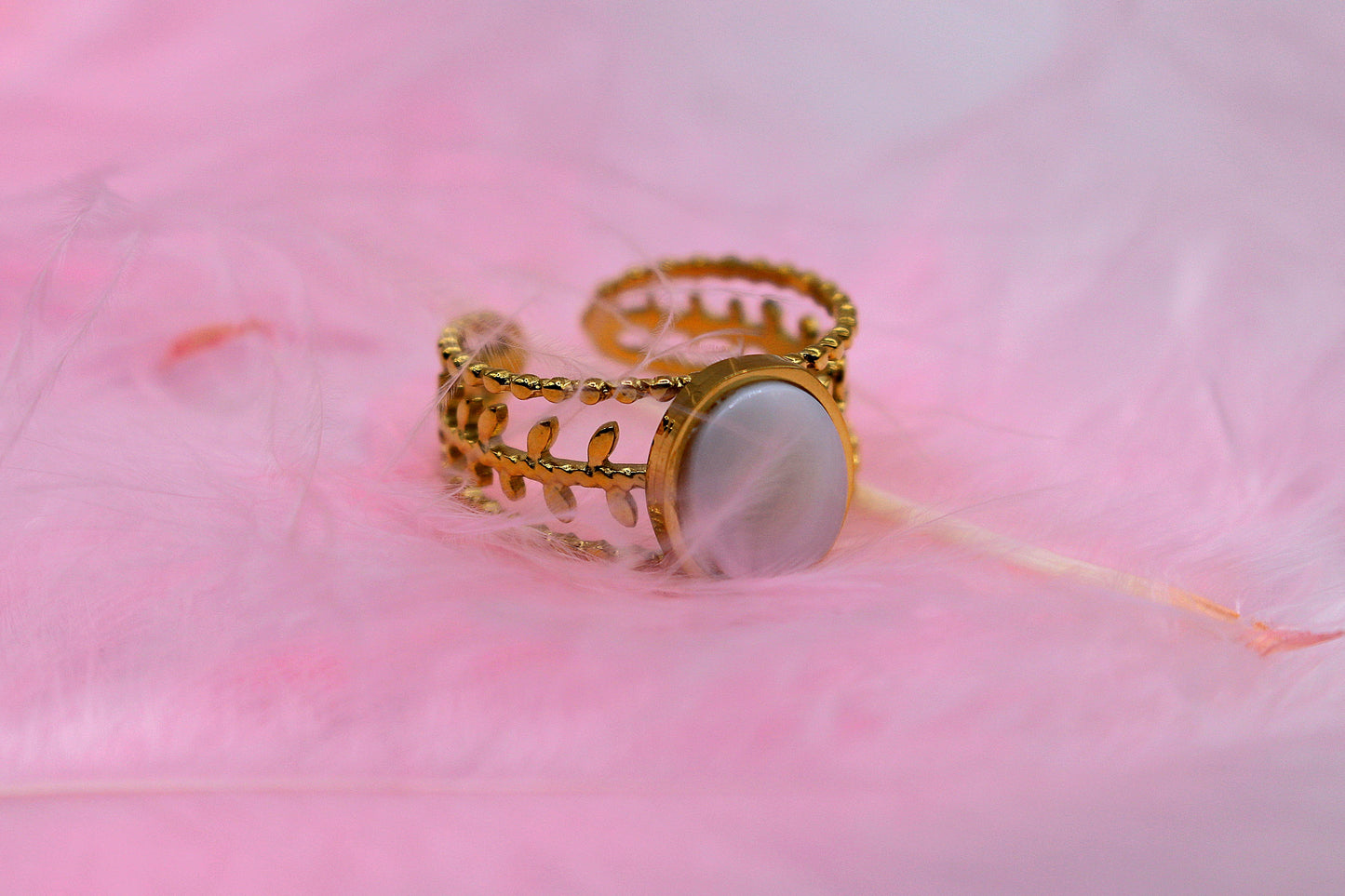 Bague Romaine en Nacre