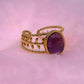 Bague Romaine en Améthyste