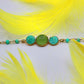 Bracelet Délicat en Amazonite et Aventurine
