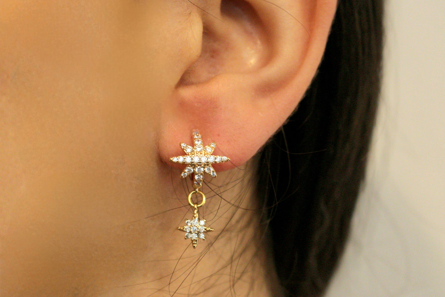 Boucles d'oreilles Star