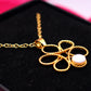 Collier Amaryllis en Nacre
