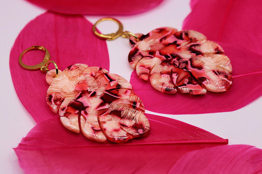 Boucles d'oreilles Végétal