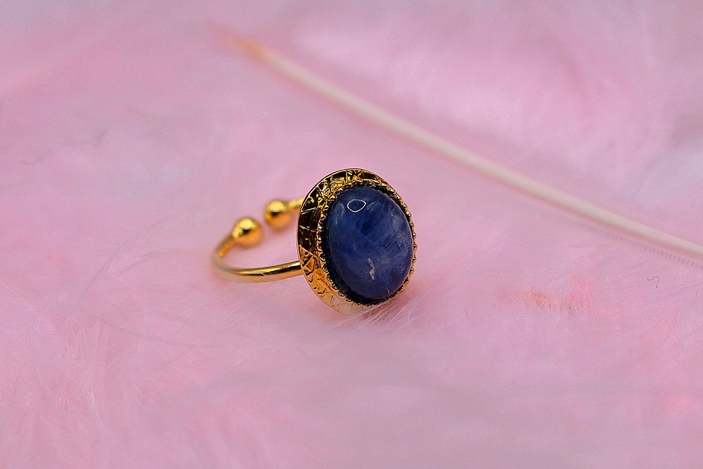 Bague Étincelle en Kyanite