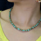 Collier Surf en Amazonite