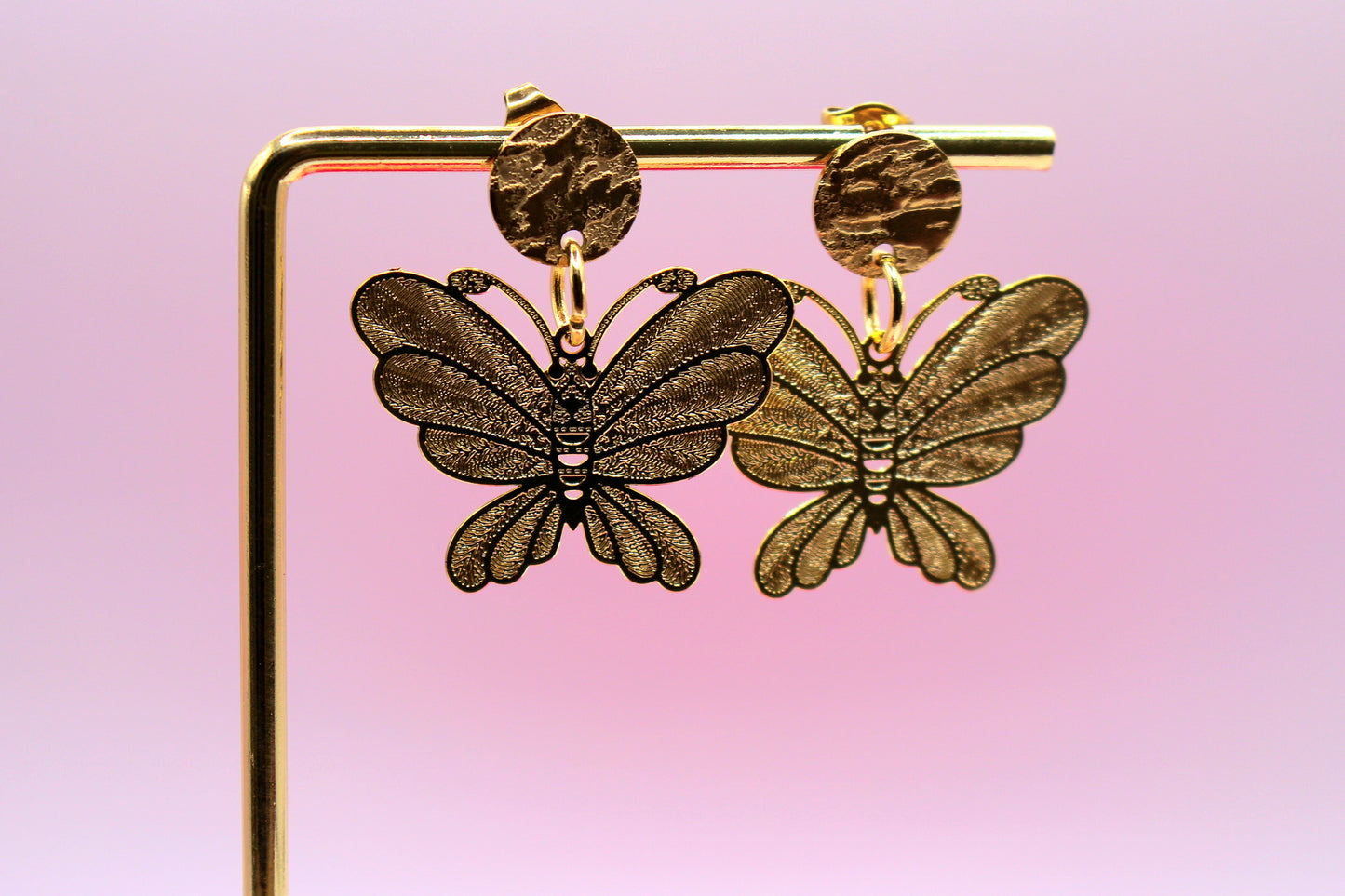 Boucles d'oreilles Papillon