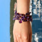 Bracelet triple Gemme en Améthyste