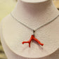 Collier Lavezzi en Corail