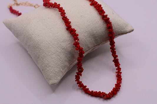 Collier Balistra en Corail et or