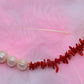 Collier Roccapina en Corail et Perles de Culture