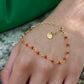 Bracelet « Santa Giulia » en Corail Corse
