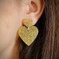 Boucles d’oreilles Double cœur
