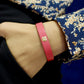 Bracelet Bonheur en cuir