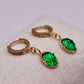 Boucles d’oreilles « Or & Jardin » Plaqué Or