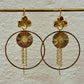 Boucles d’oreilles Rêve Solaire en Pierre de soleil