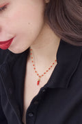 Collier « Héritage » Corail de Bonifacio