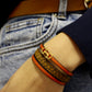 Bracelet Croco en Cuir