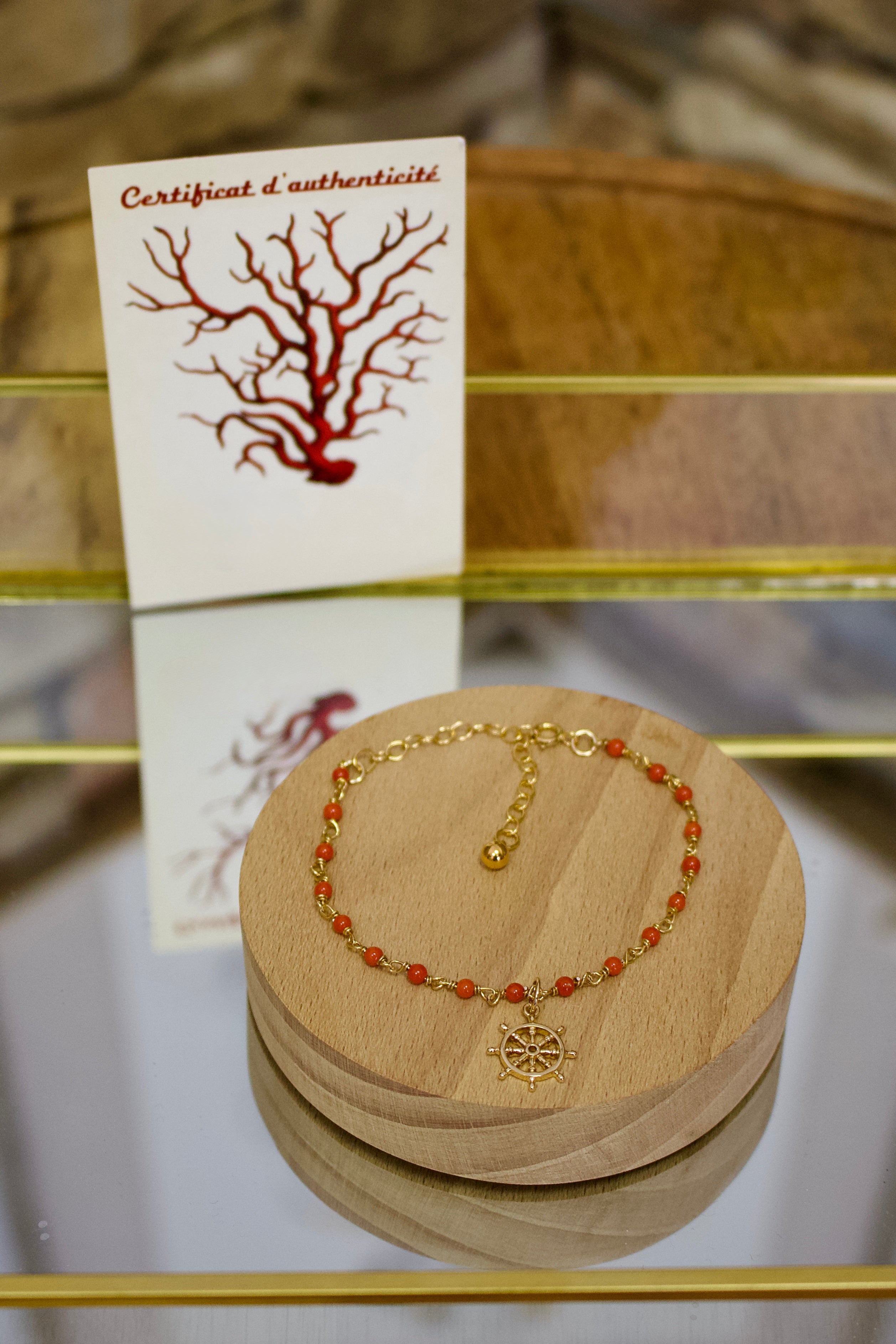 Bracelet « Saint-Florent » Corail de Bonifacio