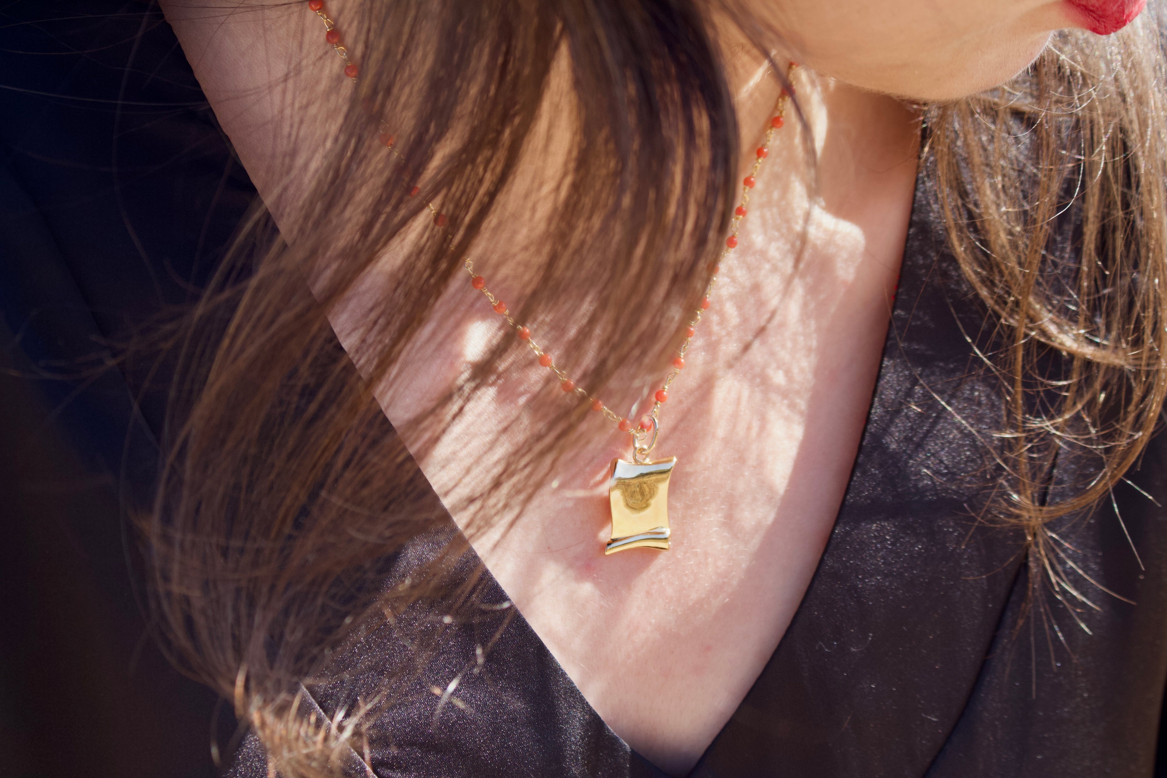 Collier « Corte » Corail de Bonifacio