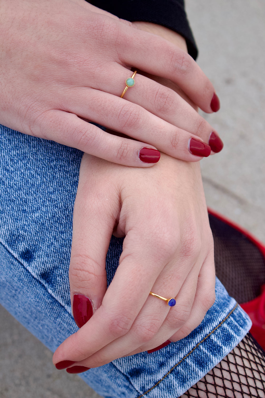 Bague « Essence » Cyanite